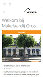 Mobile Screenshot of makelaardijgros.nl